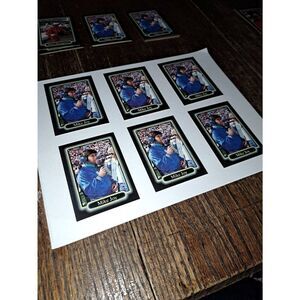 Vintage Lot 6 1990 JR Maxx Mike Joy Sportscaster Trading Card #162